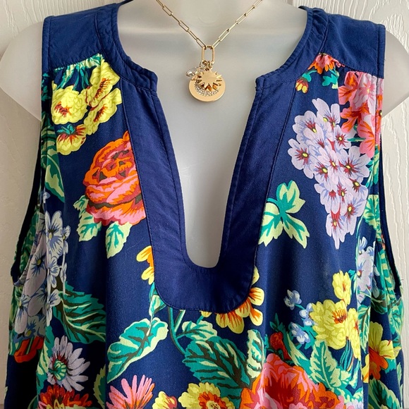 MAEVE BY ANTHROPOLOGIE FLORAL PATTERN BLOUSE SIZE 22 WOMEN PLUS - Picture 4 of 12